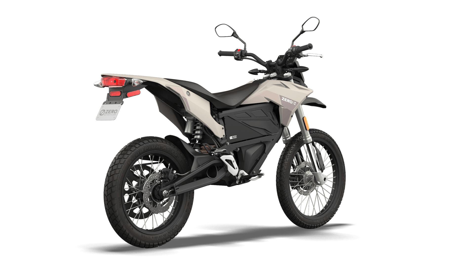 Illustration of Zero Motorcycles Stay' Exhaust System